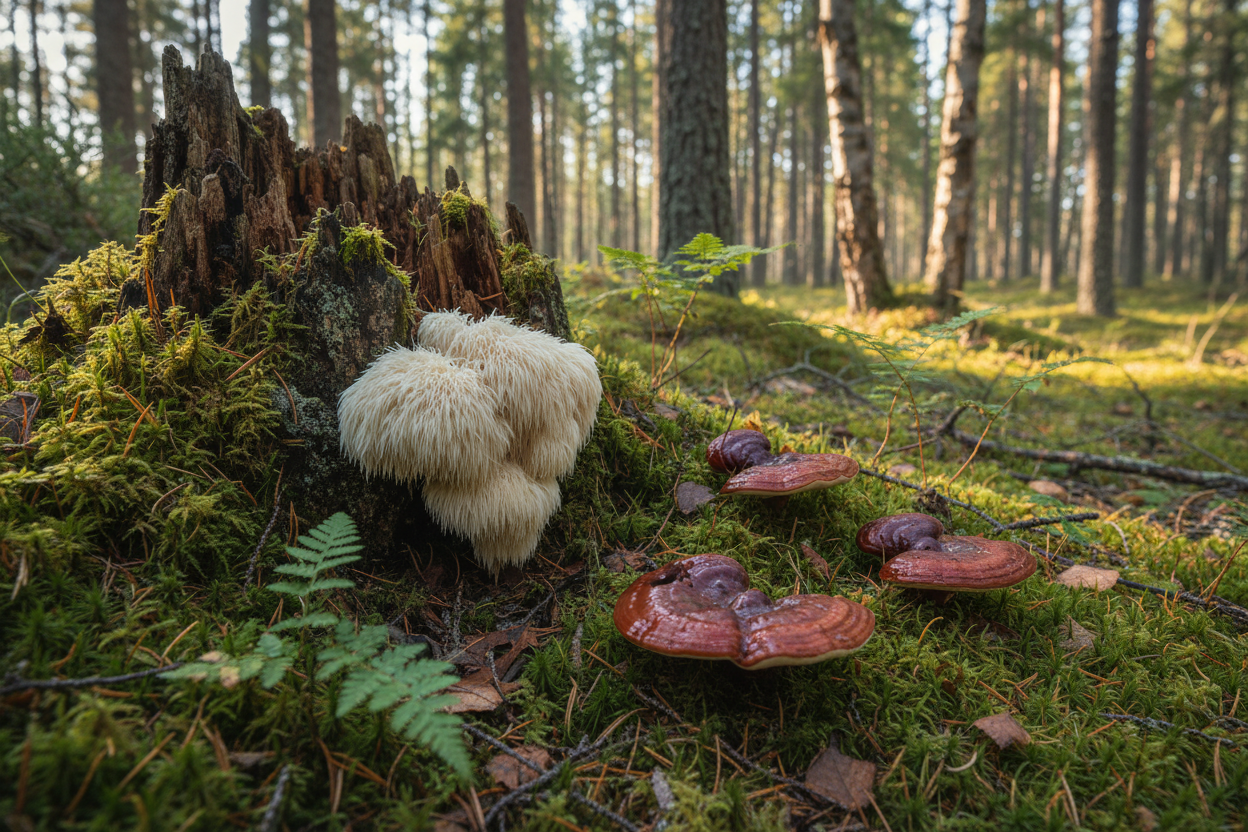 From Finnish Forests to Sheffield: The Provenance of Mushroom Dispensary Supplements