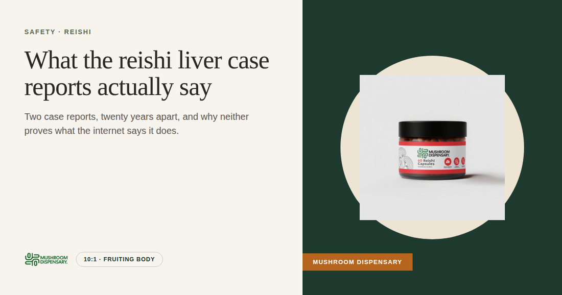 What the reishi liver case reports actually say (Mushroom Dispensary)