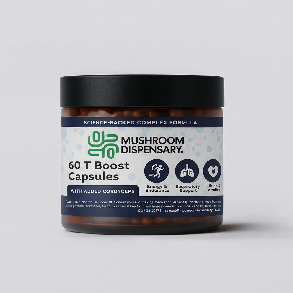 60 T Boost Capsules - Science Backed Complex Formula with Added Cordyceps